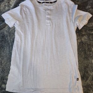 Men's Light Blue Henley Shirt